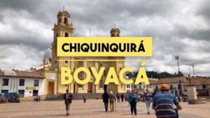 Tomas aéreas de Chiquinquirá en Boyacá mostrando la Basílica, plazas y zonas urbanas desde el aire