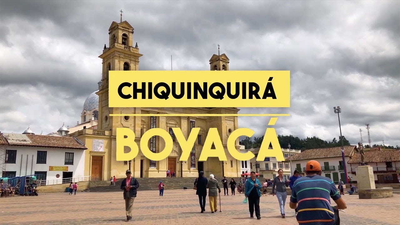 Recorrido aéreo de Chiquinquirá Boyacá